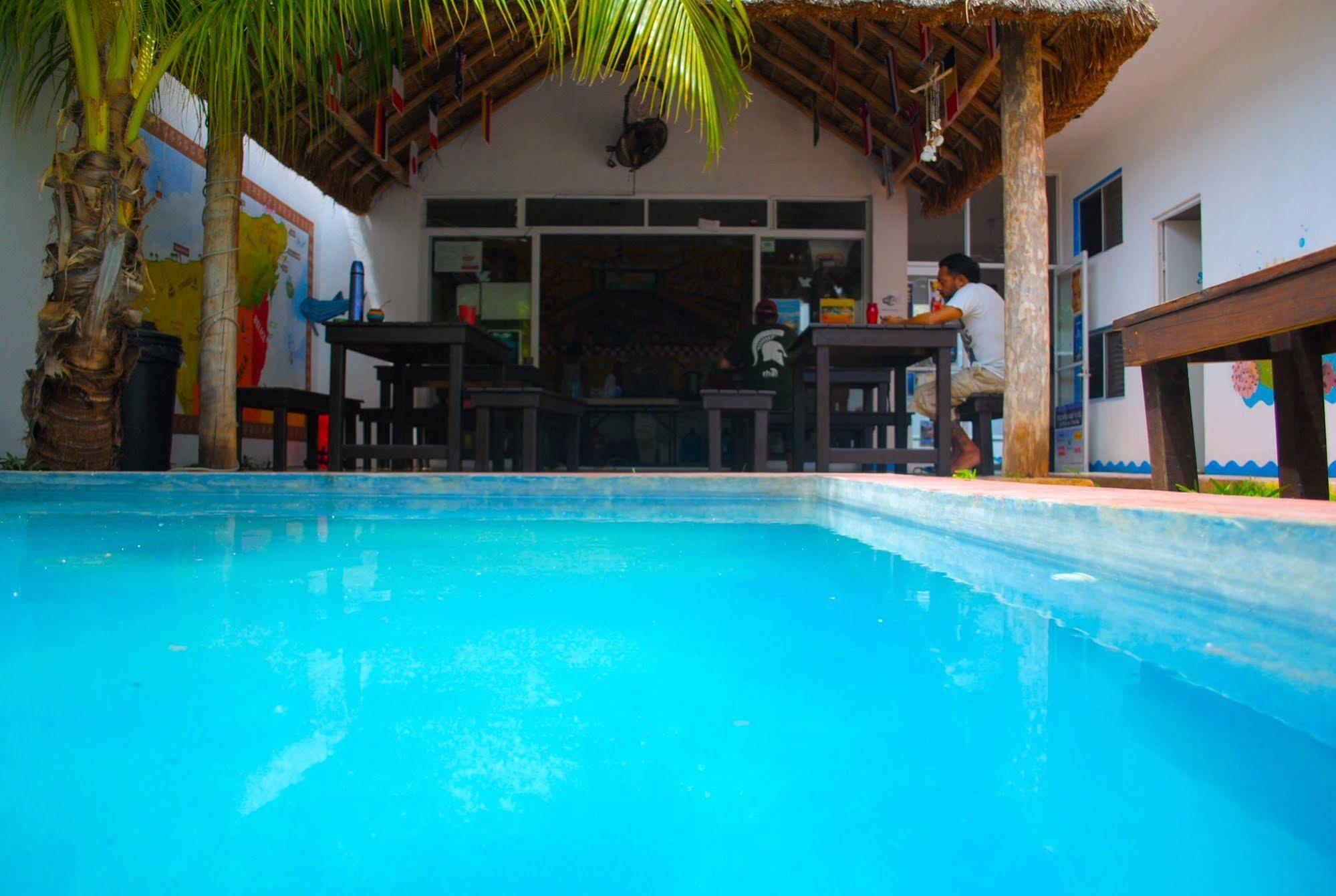 Hostal Vive La Vida Playa del Carmen Esterno foto