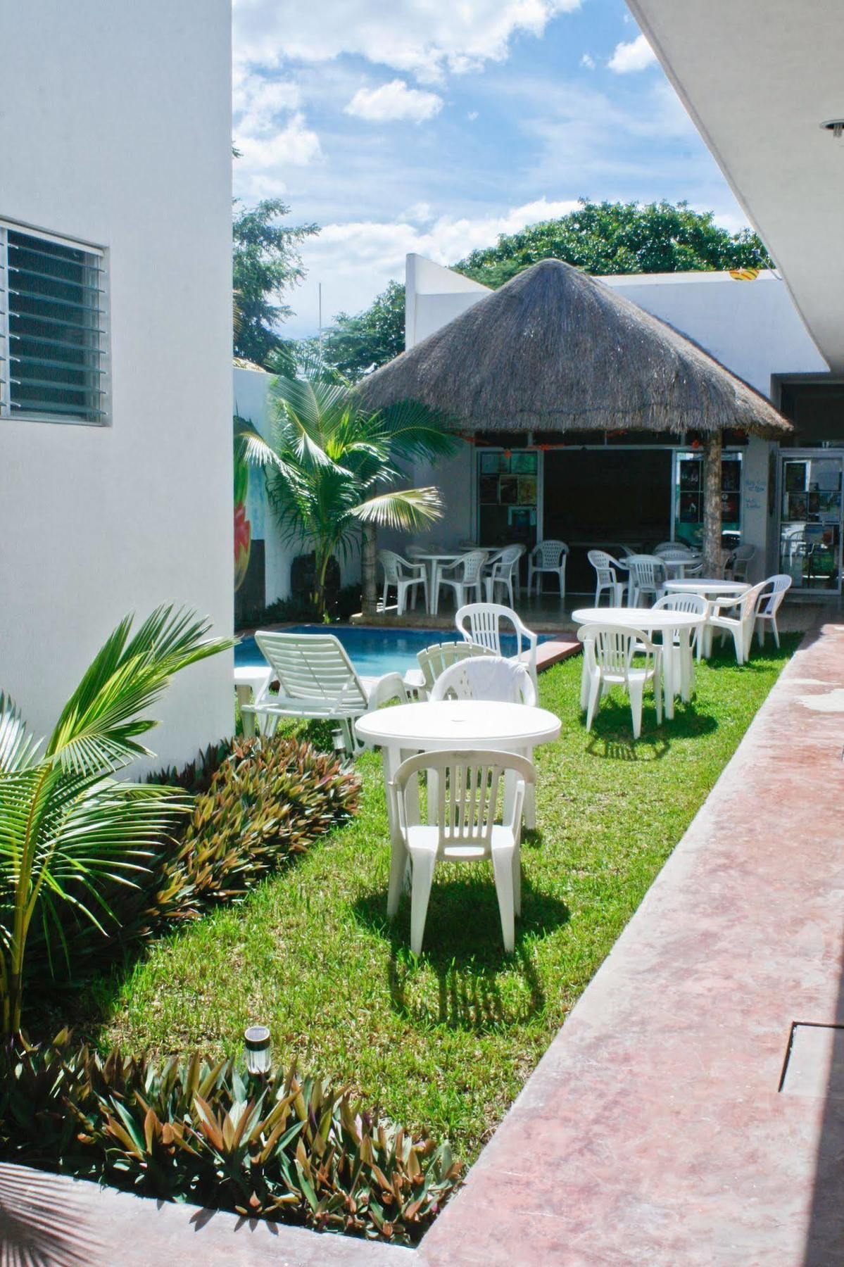 Hostal Vive La Vida Playa del Carmen Esterno foto